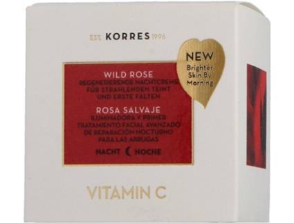 Tratamento noturno anti-rugas Wild Rose  40ml