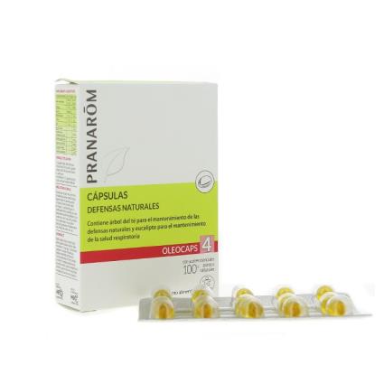 Oléocaps naturais como defesas  30 cápsulas