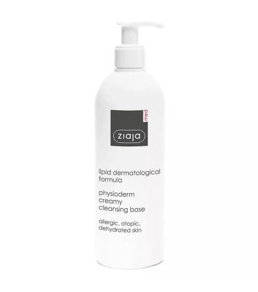 Base de limpeza cremosa Fisioderm Lipídios  400ml