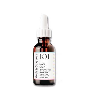 Soro com 5 Formas de Ac. Hyaluronic 101 HA5 Light Geek & Lindo 30ml