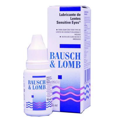 Lubrificante  15ml para lentes de contato