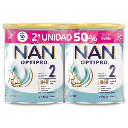 Nestlé leite NAN 2 abaixo especialista 800 g 800 g DUPLO