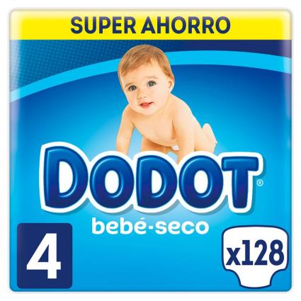 Fralda Tamanho 4 9-14Kg 128Unds