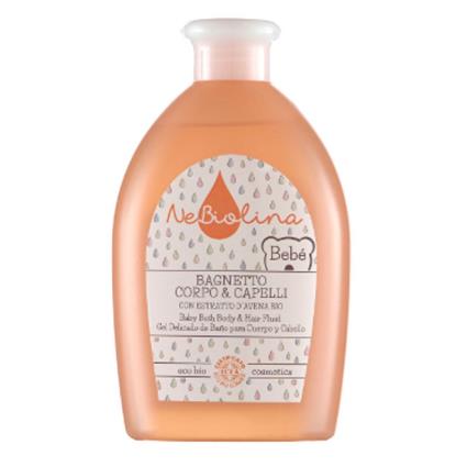 Loção de Banho Corpo e Cabelo Bebê Nebiolina 500ml
