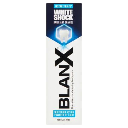 Blanx creme dental branco choque branco 75ml instantâneo