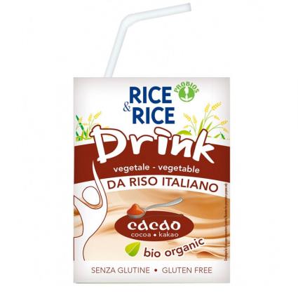 Arroz Bebida Choco Bio Arroz e Arroz 200ml