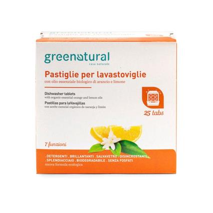 Louça para máquina de lavar Louça Greentabs GreenUtural 25Uds