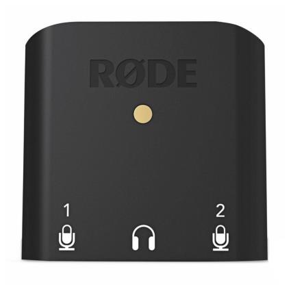 Rode Adaptador De Microfone Doble Para Smartphone Al-micro One Size Black