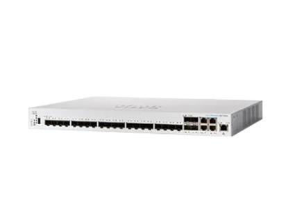 Cisco Business 350 Series Cbs350-24xs - Interruptor - l3 - Administrado - 20 x 10 Gigabit Sfp+ + 4 x Combo 10 Gigabit Sfp+/rj-45 - Mont?vel em Trilho