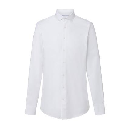 Hackett Camisa Manga Comprida Poplin Slim Bc XS White