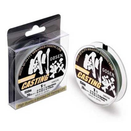 Gosen Trançado W8 Casting 150 M 0.216 mm Green