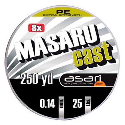 Asari Trançado Masaru Cast 230 M 0.200 mm Green