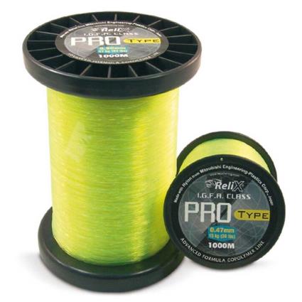 Relix Monofilamento Pro Type 1000 M 0.600 mm Fluo Yellow