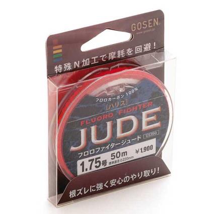 Gosen Fluorocarbono Fluoro Fighter Jude 40 M 0.370 mm Red