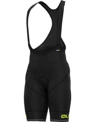 Ale Calções Sella Plus XS Black / Fluor Yellow