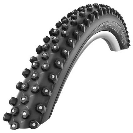 Schwalbe Pneu Mtb Dobrável Ice Spiker Pro Performance Snakeskin Raceguard 29´´ Tubeless 29´´ Black