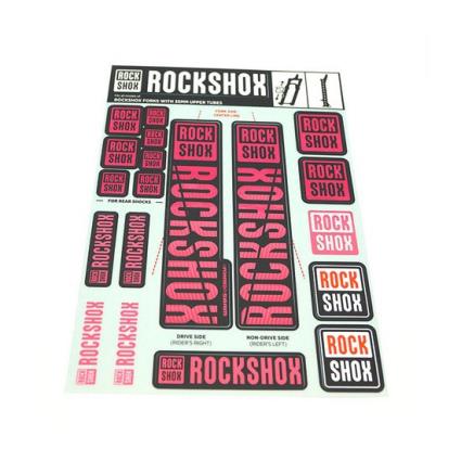 Rockshox Kit De Decalque 35 Mm One Size Magenta