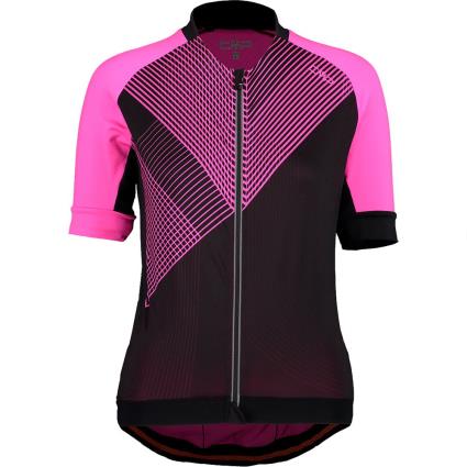 Cmp Camiseta De Manga Curta Bike 32c7506 XL Black / Purple Fluo