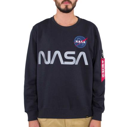Alpha Industries Suéter Nasa Reflective XL Rep.Blue