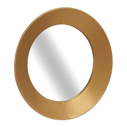 Espelho de parede Cristal Dourado Metal (7,5 x 60 x 60 cm)