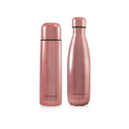 MyBabyAndMe Termo Cor-de-rosa 500ml+ Garrafa Térmica 