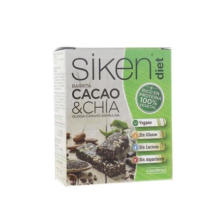 cacau e Chia 4 unidades bar