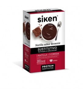 SIKEN sustitutivo natilla brownie 6 sobres