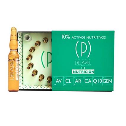 Ampolas de nutrição 10% de ingredientes nutritivos  15Uds