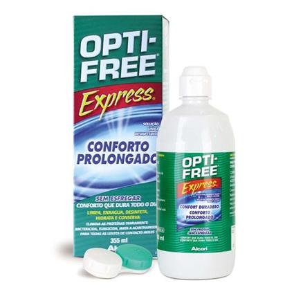 Solução líquida Optifree Express Alcon Ciba 355 ml