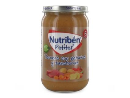 Potito  Vitela, Batata Doce e Cenoura + 6m 235Gr