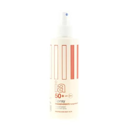 Gel Spray Transparente FPS 50 200 ml