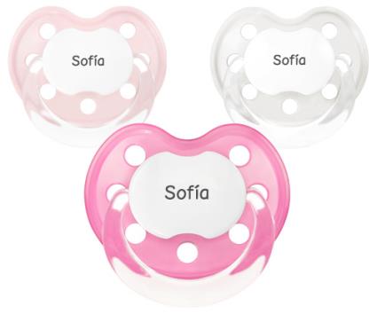 Chupetas Personalizadas CLASSIC Pink
