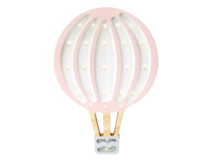 Candeeiro Balão de ar quente Rosa Pastel