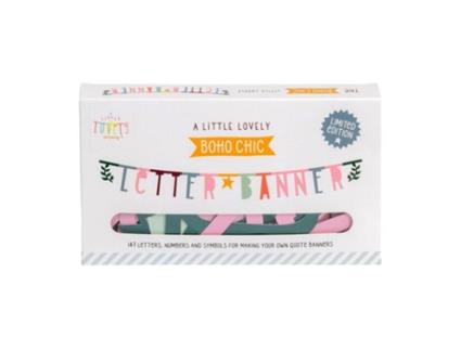 Guirlanda de letra Boho Chic