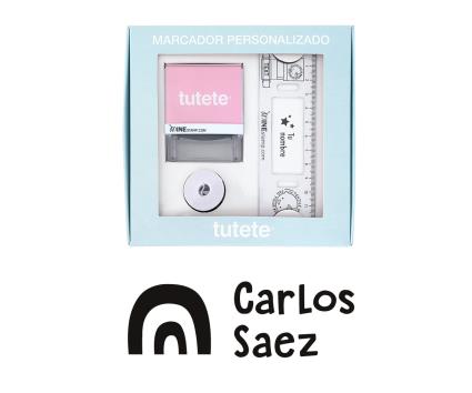 Selo Personalizado Arco íris + Fita branca para roupas escuras