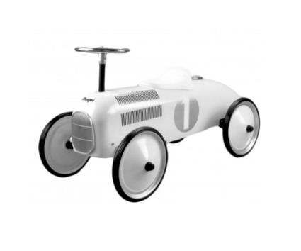 Andador Carro de Corrida Clássico Branco