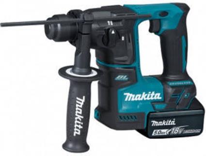 Martillo Ligero 17mm 18V + 2 bat. 5.0Ah + cargador + maletín Makita DHR171RTJ - MAKITA