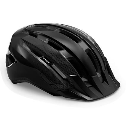 Met Capacete Mtb Downtown M-L Black Glossy