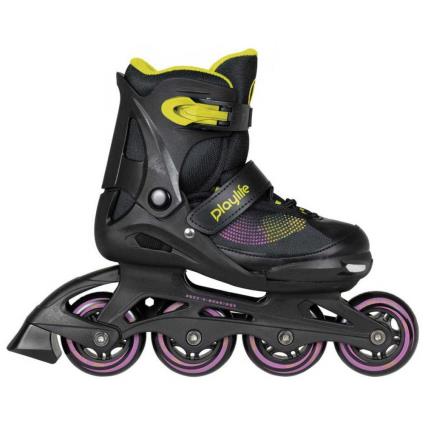 Playlife Patina Em Linha Joker EU 28-31 Black / Yellow / Pink
