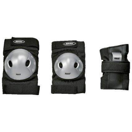 Roces Extra Júnior 3 Pack S Black / Grey