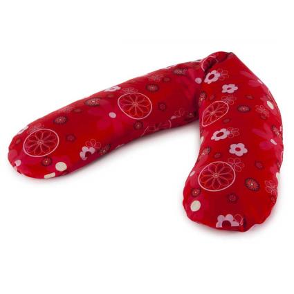 Theraline Capa De Círculos E Flores Dl One Size Red