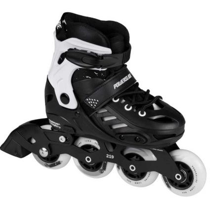 Powerslide Patina Em Linha Khaan Sqd EU 31-34 Black / White