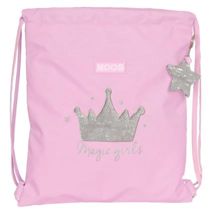 Safta Garotas Moos Magic 40cm Saco Ginásio One Size Multicolor