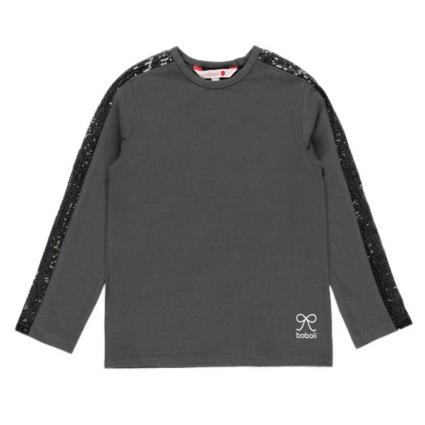 Boboli Camiseta De Manga Comprida 6 Years Anthracite