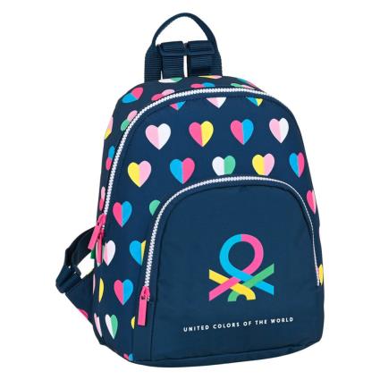 Safta Mochila Corações Benetton One Size Multicolor