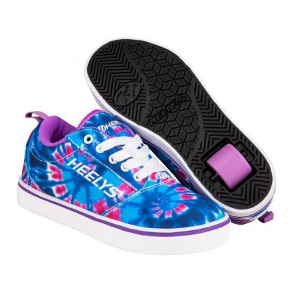 Heelys Sapato Pro 20 Prints EU 34 Blue / Purple / Pink Tie Dye Nyln