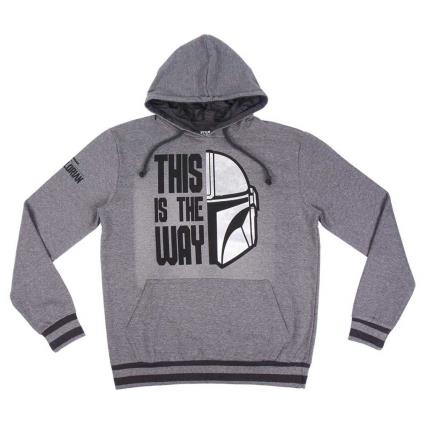 Cerda Group Capuz Cotton Brushed The Mandalorian 2XL Gray