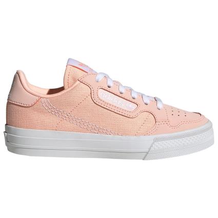 Adidas Originals Treinadores Infantis Continental Vulc EU 35 Clear Orange / Footwear White / Clear Orange
