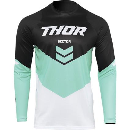 Thor Camisola De Manga Comprida Sector Chev L Black / Mint