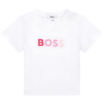 Boss Camiseta De Manga Curta J95334 6 Months White